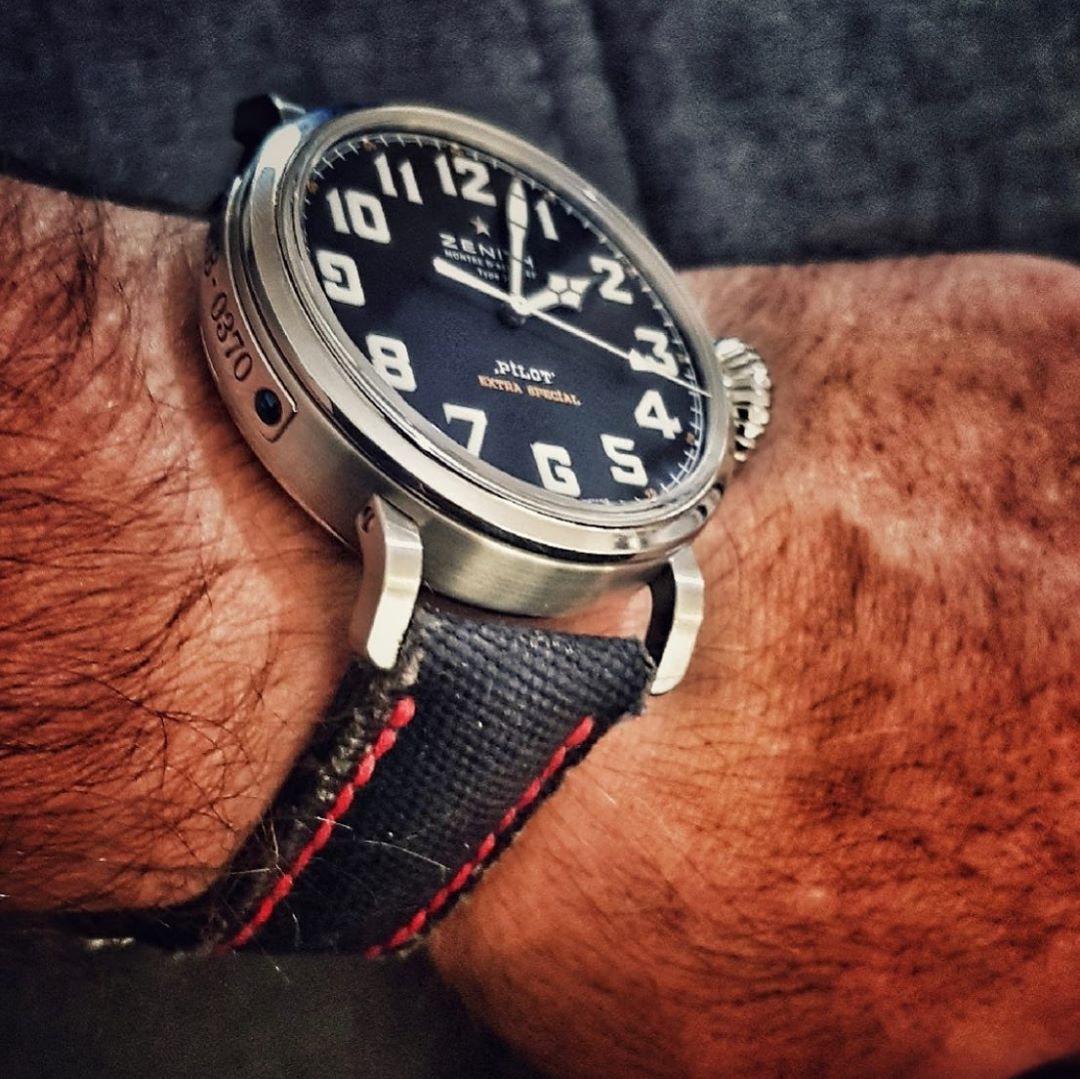 Zenith Straps - Canvas Noir