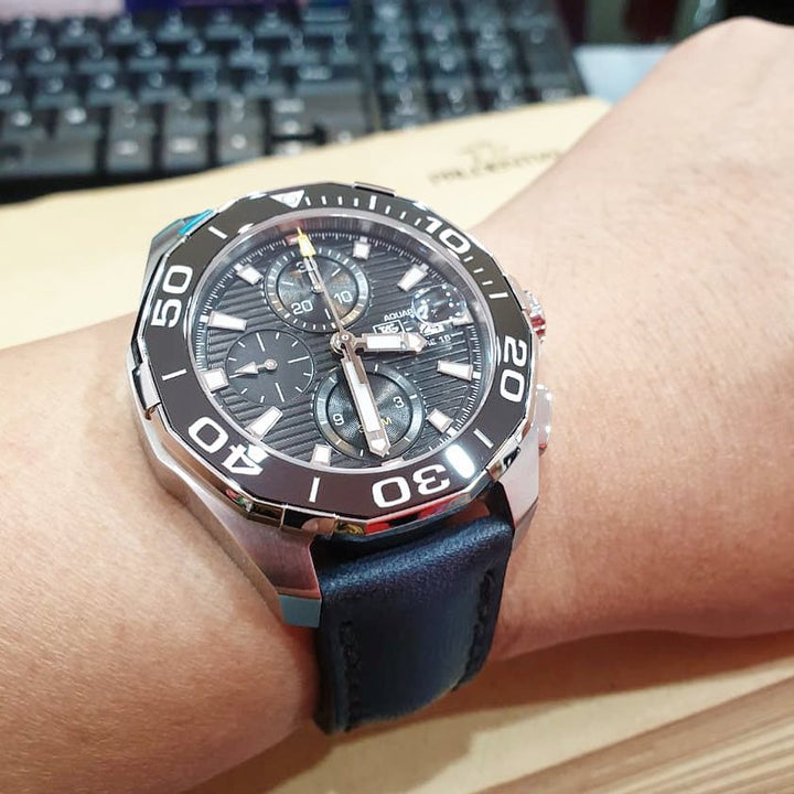 Tag heuer Straps - Deep Blue