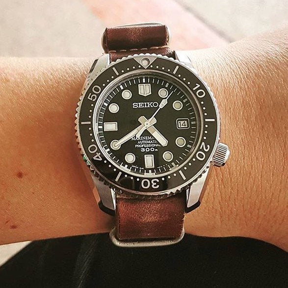 Seiko Straps - Distressed Nato Strap