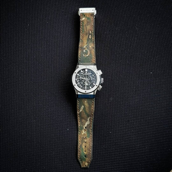 Hublot Straps - Vintage Camou Canvas
