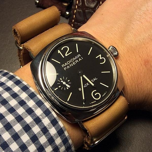 Panerai Radiomir Straps - Tan Nato Strap