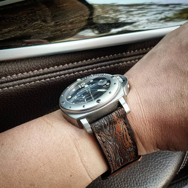 Panerai Submersible Straps - Wood #1