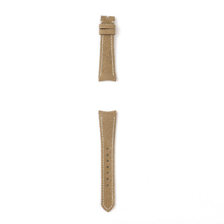 Patek Philippe Straps - Light Brown Denim Strap