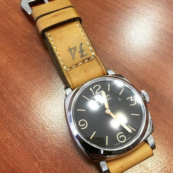 Panerai Radiomir Leather Straps Panerai Radiomir Straps 74 Serie