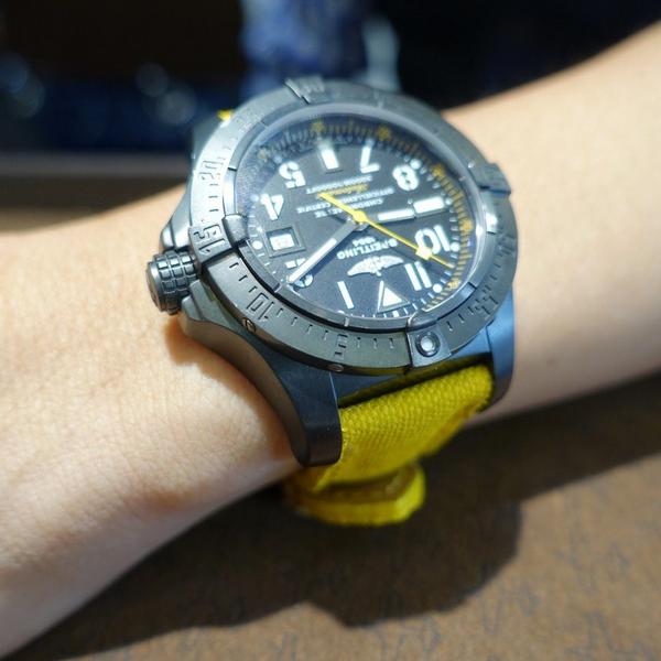 Breitling Straps Canvas Yellow 12