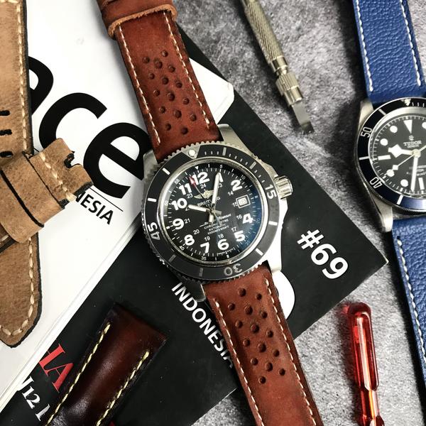 Breitling style strap deals