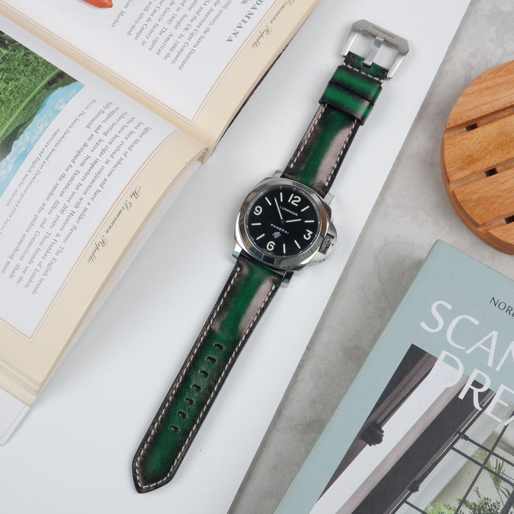 Panerai Luminor Straps - Deep Green