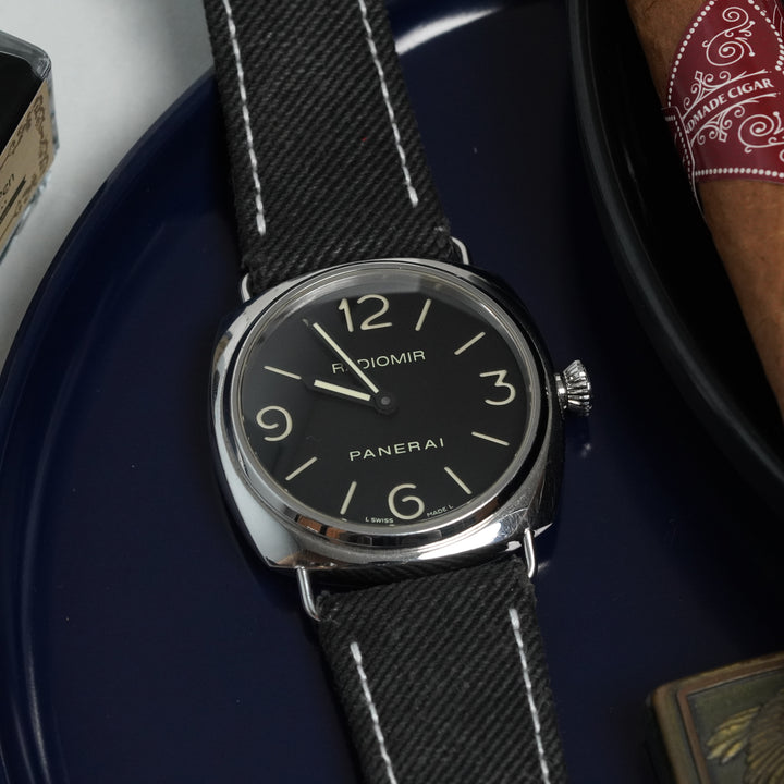 Panerai Radiomir Straps - Black Denim Strap