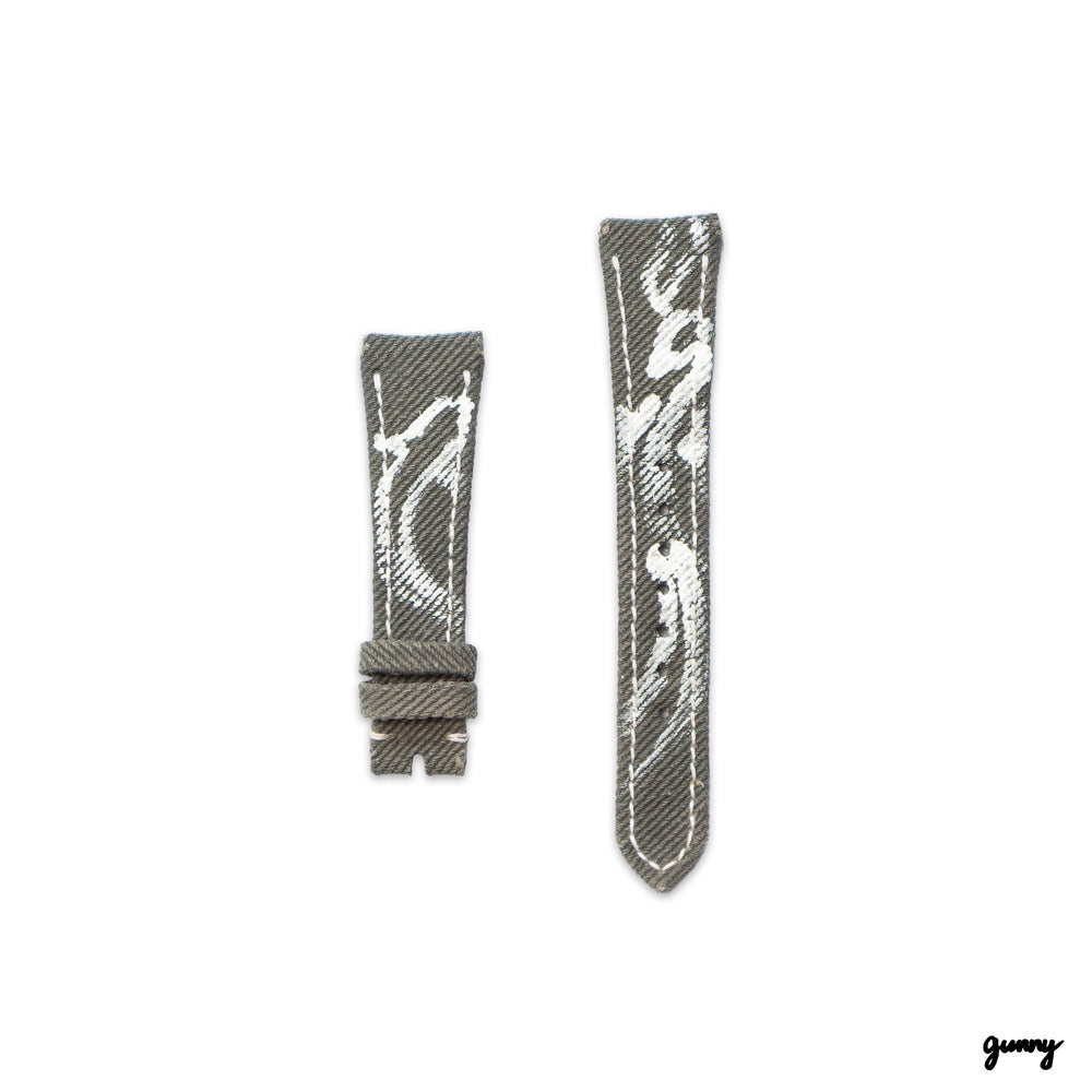 Grey Calli Denim Strap