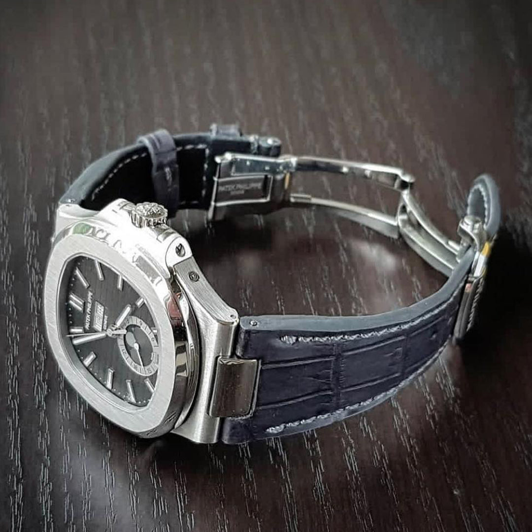 Dark Grey Croco