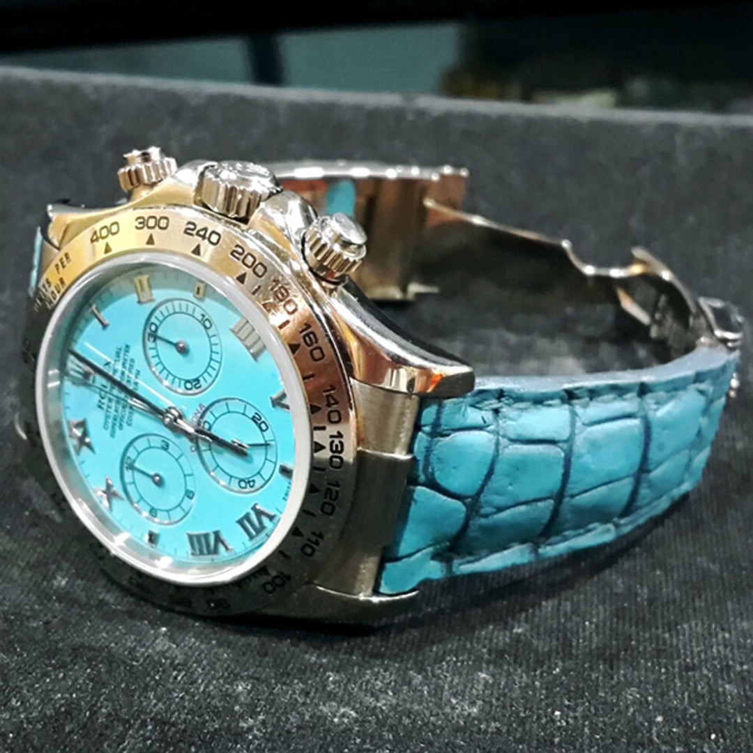 Ice Blue Croco