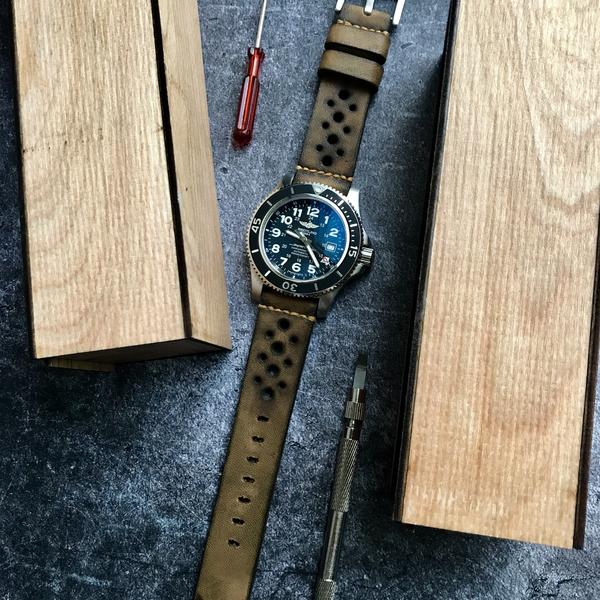 Breitling Straps - Rally Ocher – GunnyStore