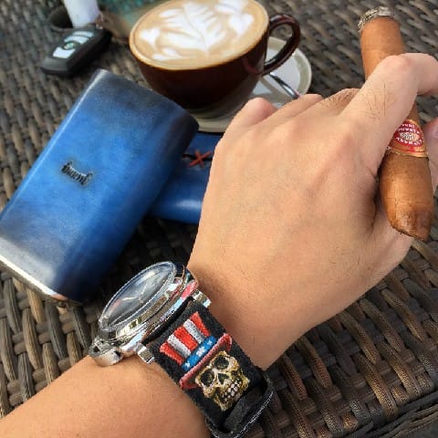 Panerai Luminor Straps - Se Skull