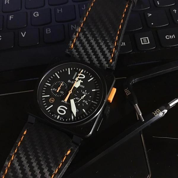 Bell & Ross Straps - BR Carbon Fiber