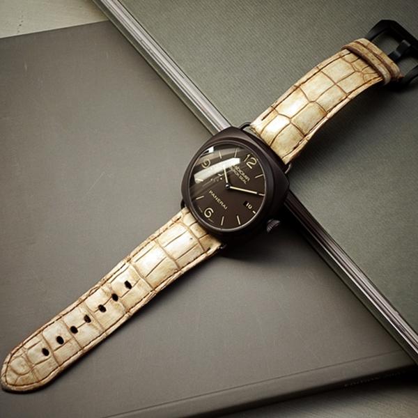 Panerai Radiomir Straps - Opaline Croco