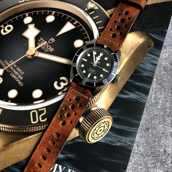 Tudor Straps - Rally Maroon