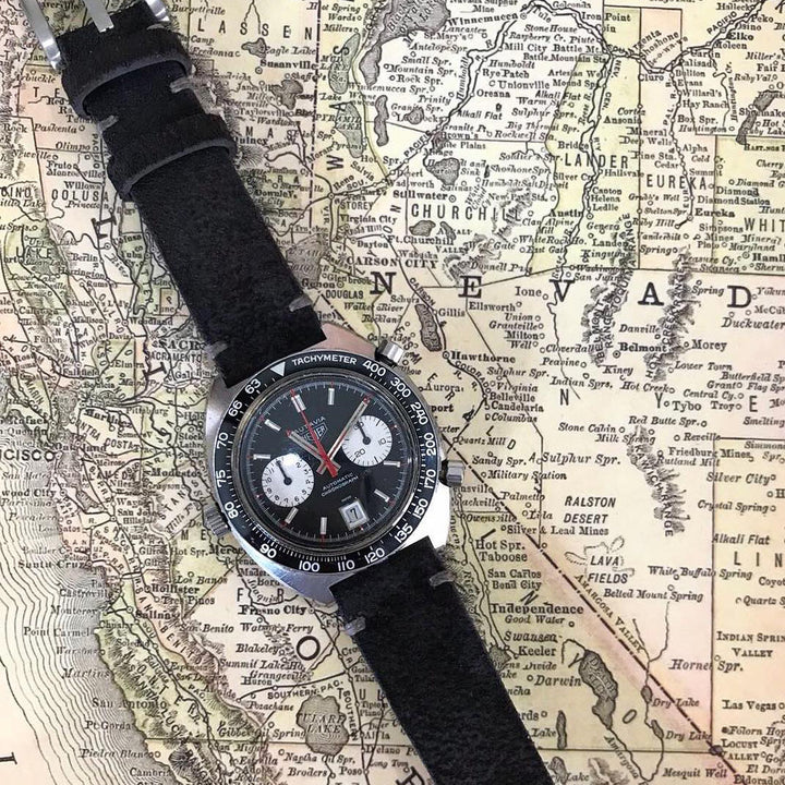 Tag Heuer  Straps - Minimalist Ebony