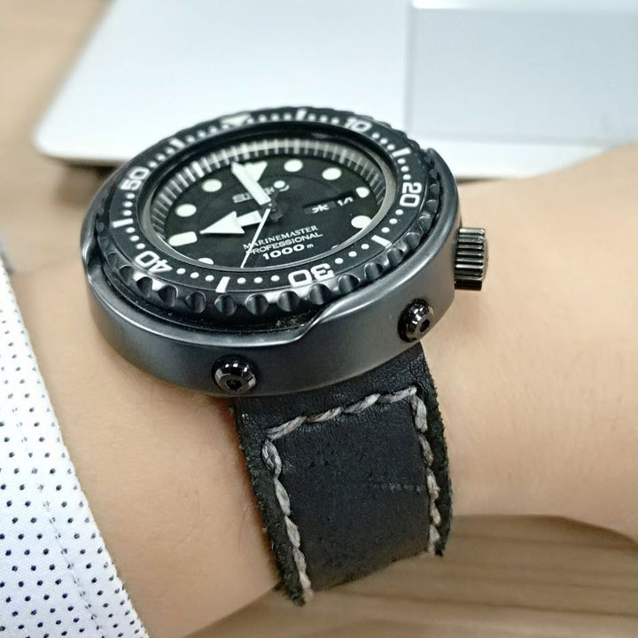 Seiko Straps - Brutal Black