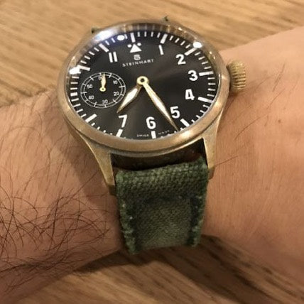 Steinhart Straps - Canvas Verte