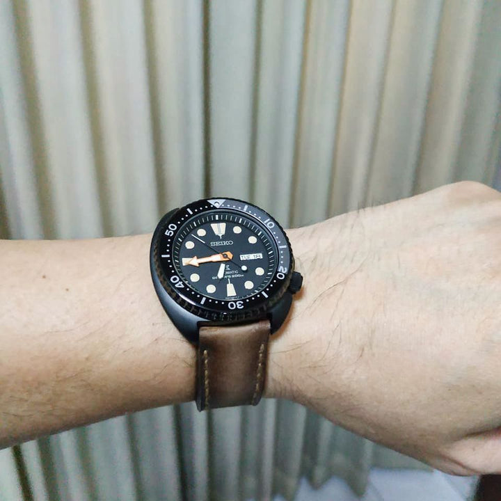 Seiko Straps - Deep Brown