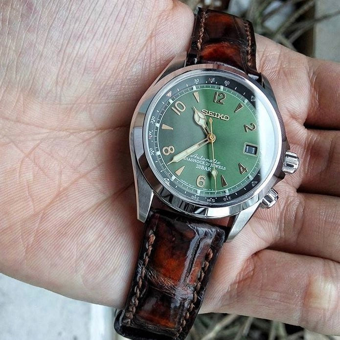 Seiko Straps - Jasper Croco