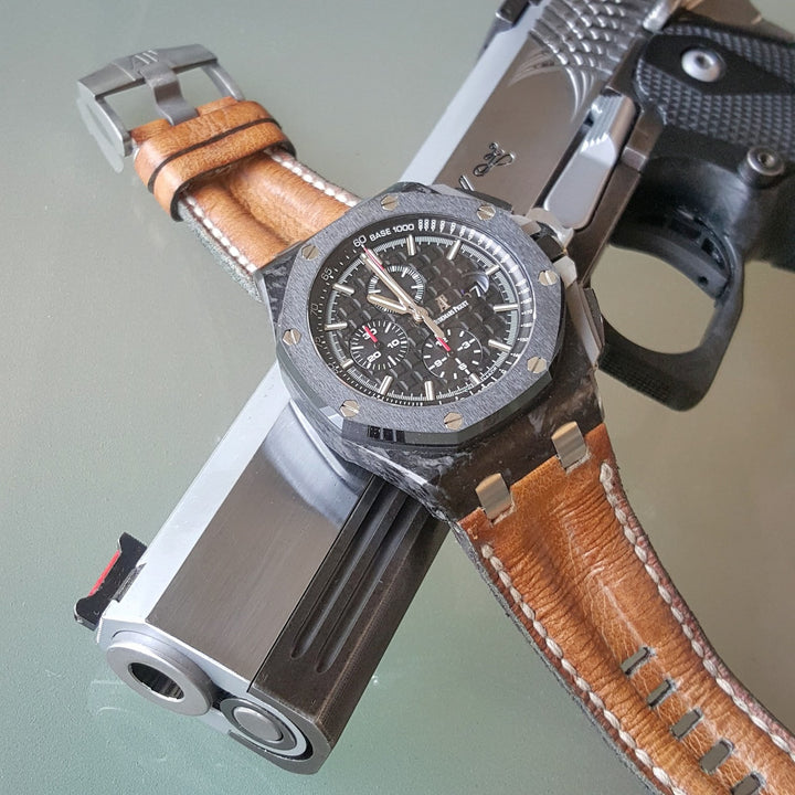 Audemars Piguet Straps - AP Double Muscular Brown