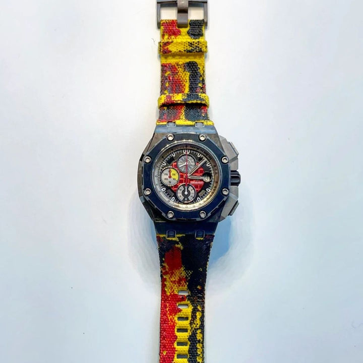 Audemars Piguet Straps - AP Abstract Painting – Pierrick Boyer Design