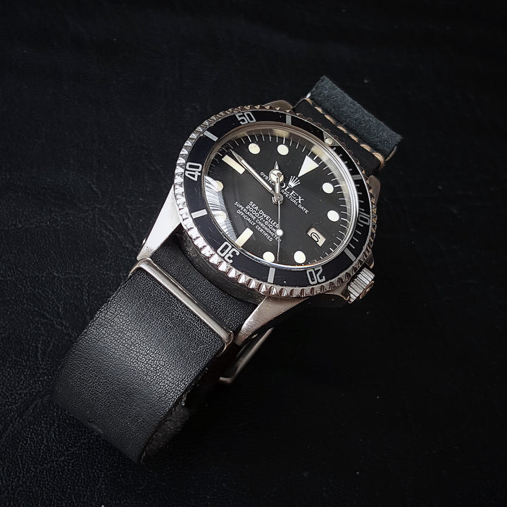 Rolex Straps - Black Nato Strap