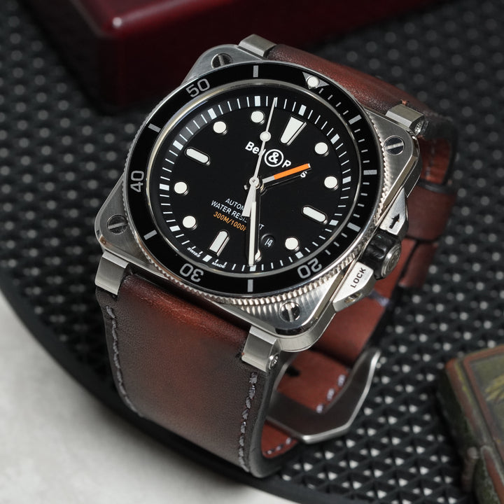 Bell & Ross Straps - BR Java Chip