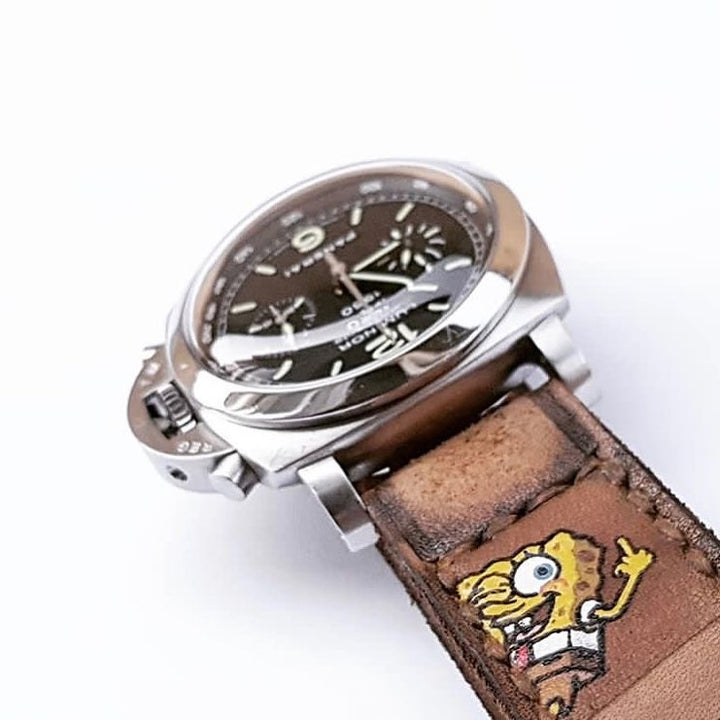 Panerai Luminor Straps - Caitlin 2 With Bart Spongebob