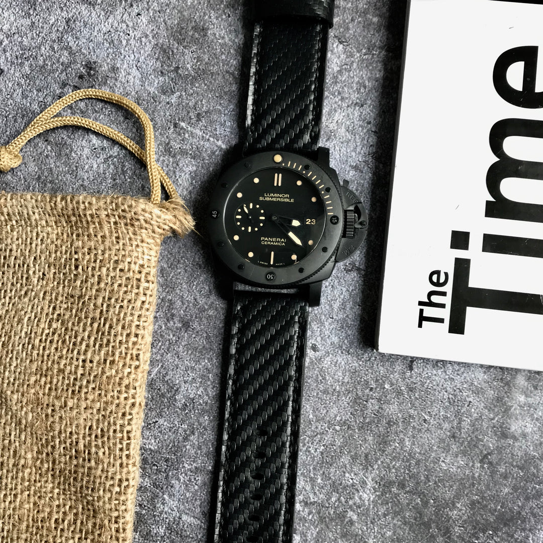 Panerai Submersible Straps - Carbon Fiber