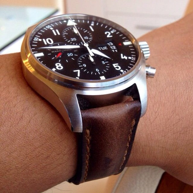 IWC Straps - Deep Brown