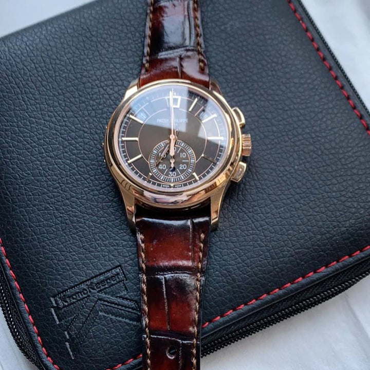 Patek Philippe Straps - Jasper Croco