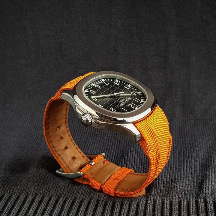 Patek Philippe Straps - Kevlar Orange