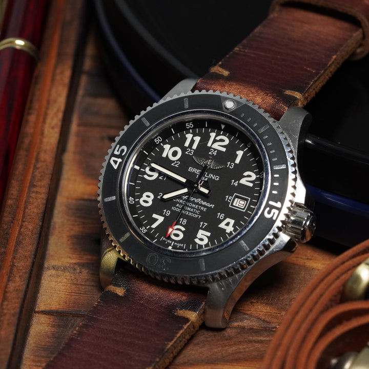 Breitling Straps - Caitlin 4 Minimal Stitch