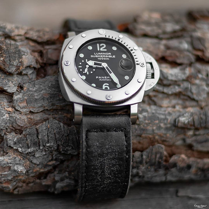 Panerai Submersible Straps - Mission Impossible Black