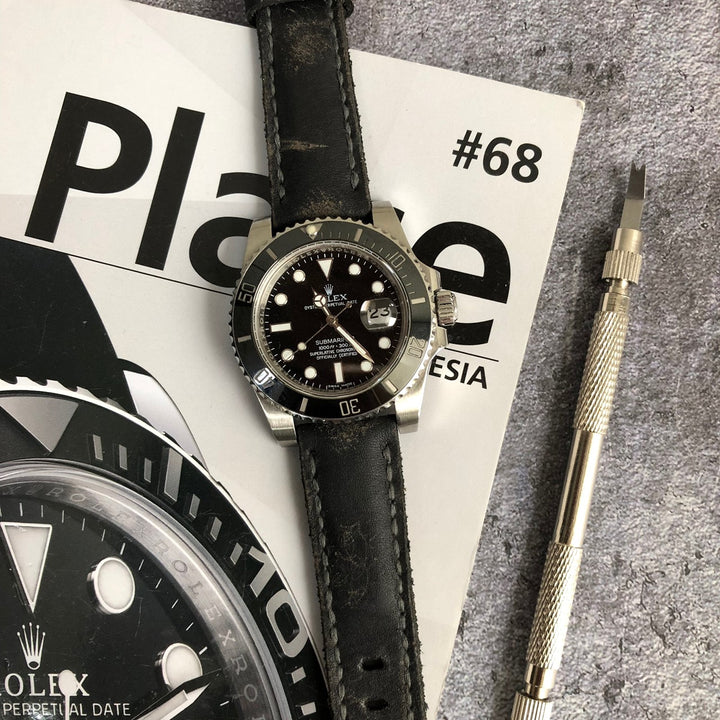 Rolex Straps - Old Tyre Strap