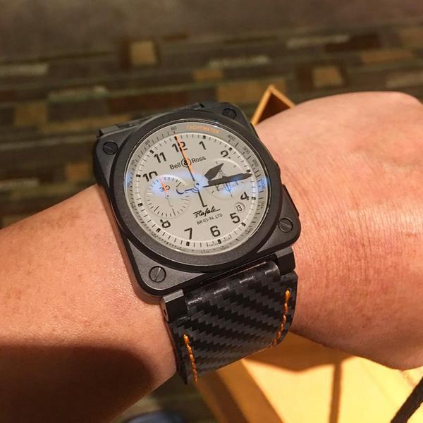 Bell & Ross Straps - BR Carbon Fiber