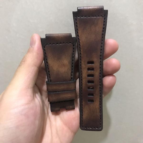 Bell & Ross Straps - BR Chocolate Fudge