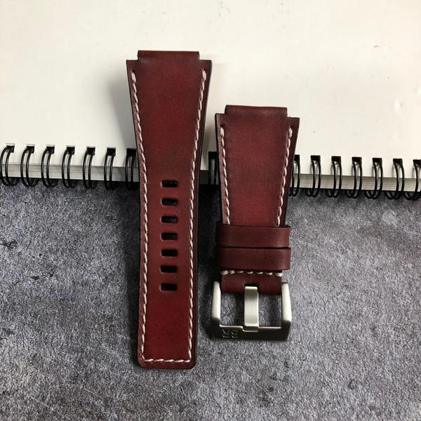 Bell & Ross Straps - BR Deep Red