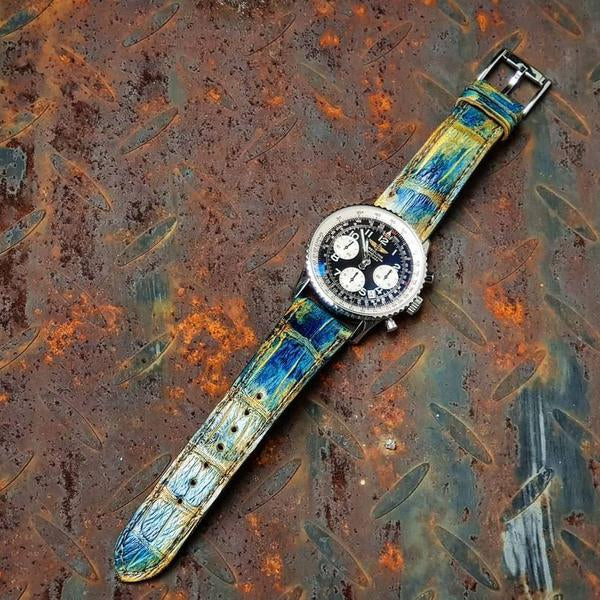 Breitling Straps - Topaz Croco 2