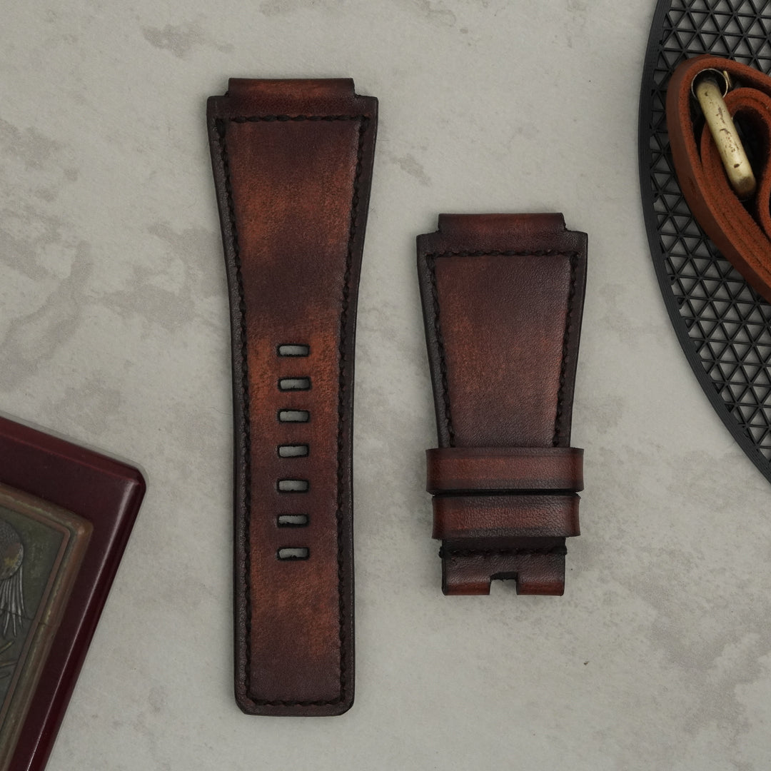 Bell & Ross Straps - BR Chocolate Fudge
