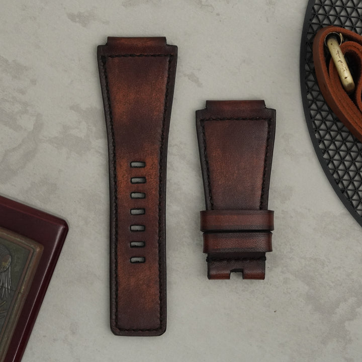 Bell & Ross Straps - BR Chocolate Fudge