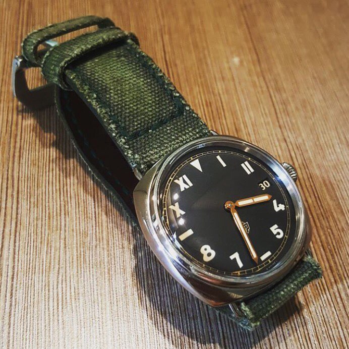 Ready Stock 26mm - Canvas Verte