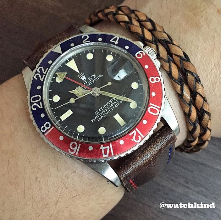 Rolex Straps - Captain America