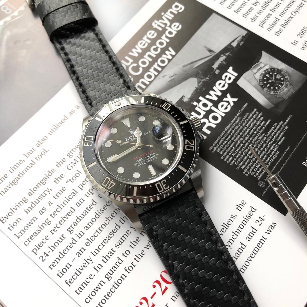 Rolex Straps - Carbon Fiber