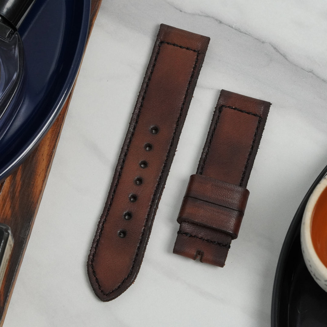 Tudor Straps - Chocolate Fudge