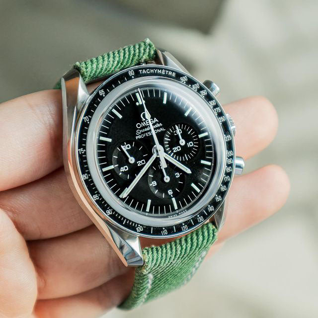 Green Denim Strap