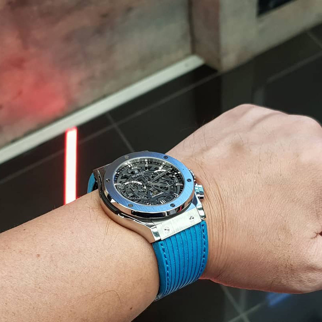 Hublot Straps - Flight Eagle Cyan