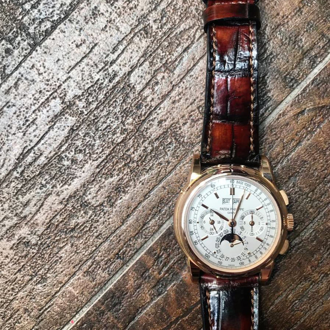 Patek Philippe Straps - Jasper Croco